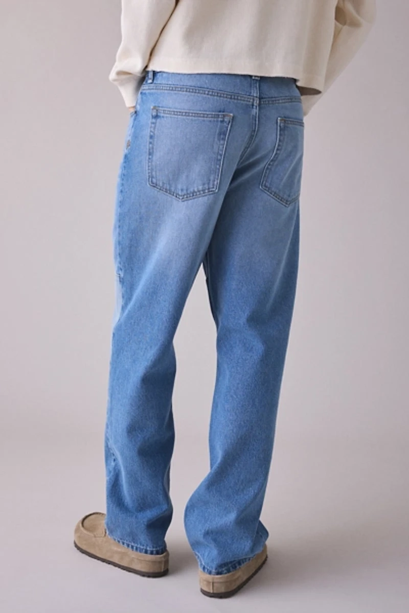 BDG Patched Relaxed Straight Fit Jean