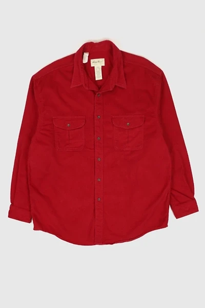 Vintage Eddie Bauer Flannel Button-Down Shirt