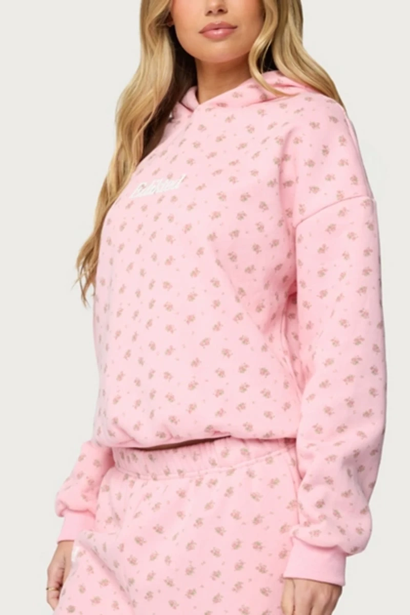 Edikted Flower Power Hoodie