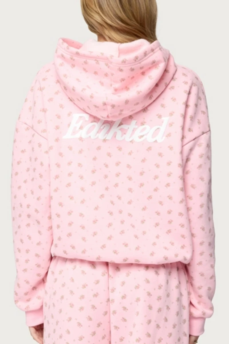 Edikted Flower Power Hoodie