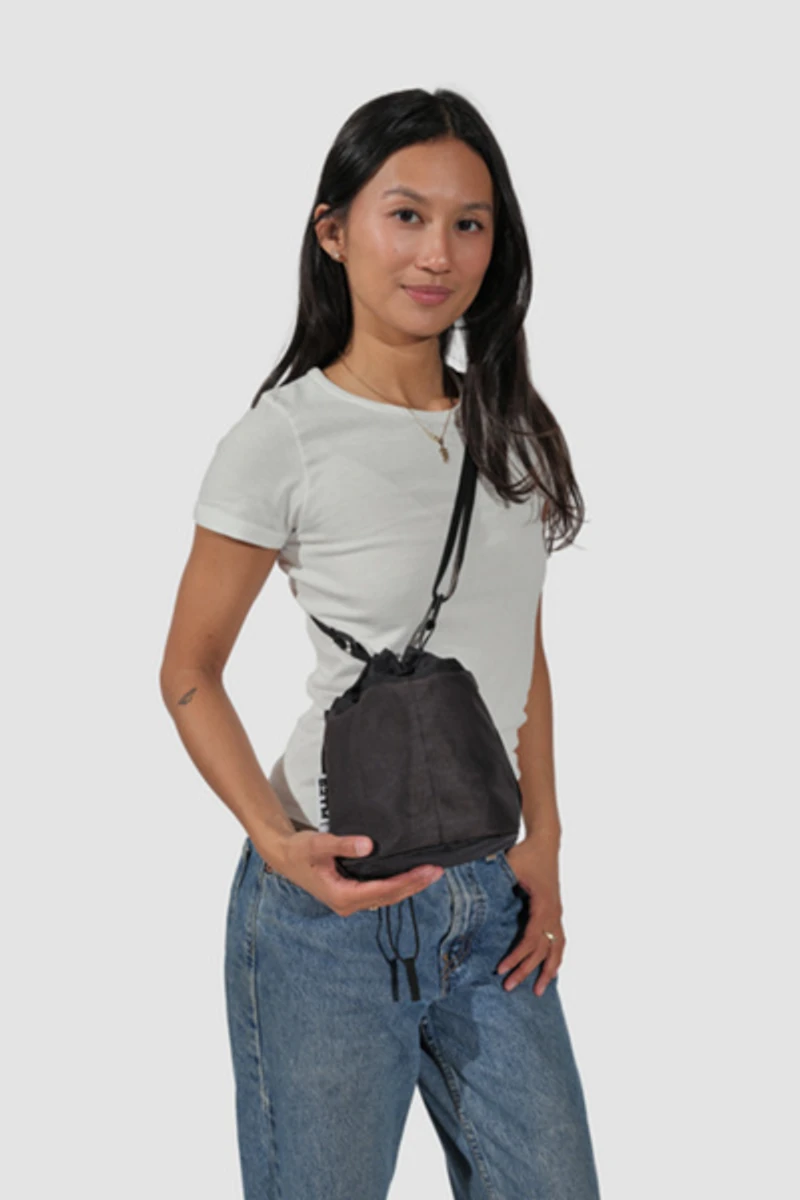 BABOON TO THE MOON Drawstring Crossbody Pouch
