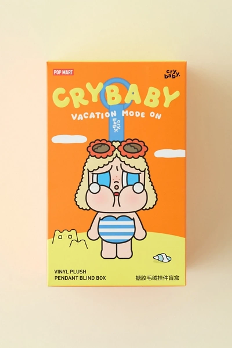 POP MART CRYBABY Vacation Mode On Series Blind Box Keychain