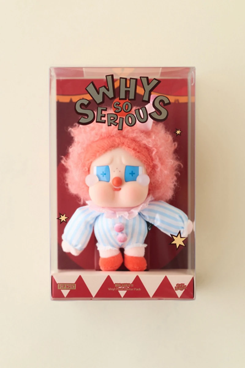POP MART CRYBABY Why So Serious Vinyl Plushie Keychain