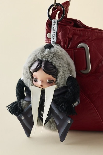 POP MART SKULLPANDA X Wednesday Nevermore Academy Uniform Pendant Plushie Keychain