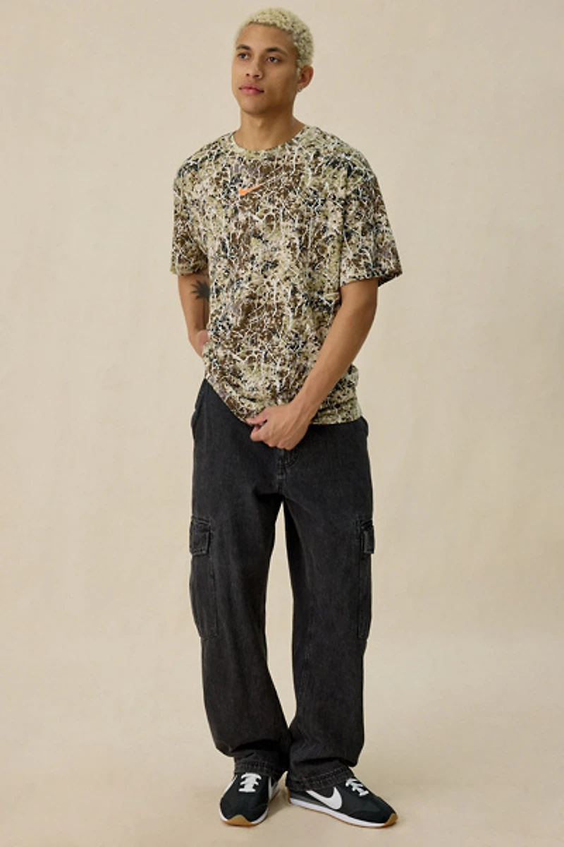 Nike Logo Graphic Allover Camo Tee
