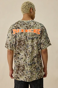 Nike Logo Graphic Allover Camo Tee