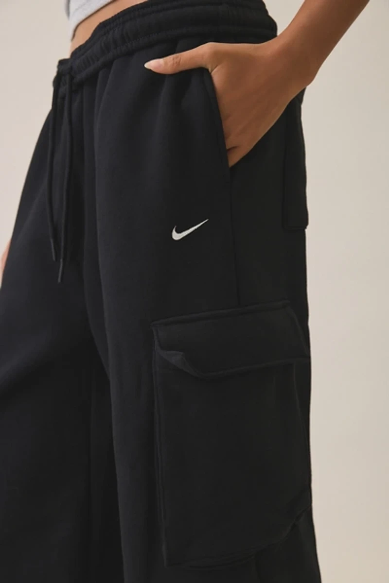 Nike Sportswear Studio Fleece Oversized High-Rise Cargo Pants