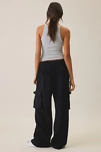 Nike Sportswear Studio Fleece Oversized High-Rise Cargo Pants