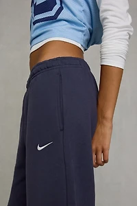 Nike Studio Fleece Mid-Rise Wide Leg Pants