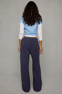 Nike Studio Fleece Mid-Rise Wide Leg Pants