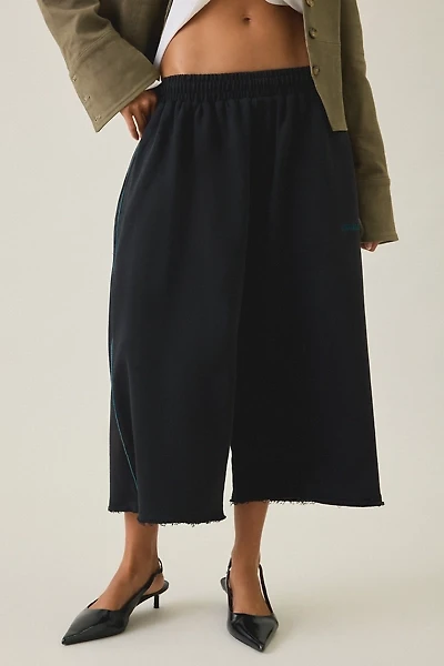 iets frans… Harri Piped Wide Leg Cropped Jogger Pants