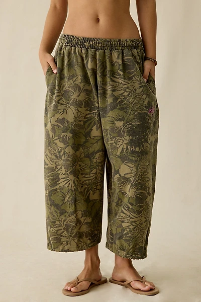 iets frans… Harri Piped Wide Leg Cropped Jogger Pants