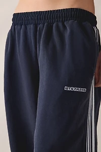 iets frans… Harri Piped Wide Leg Cropped Jogger Pants