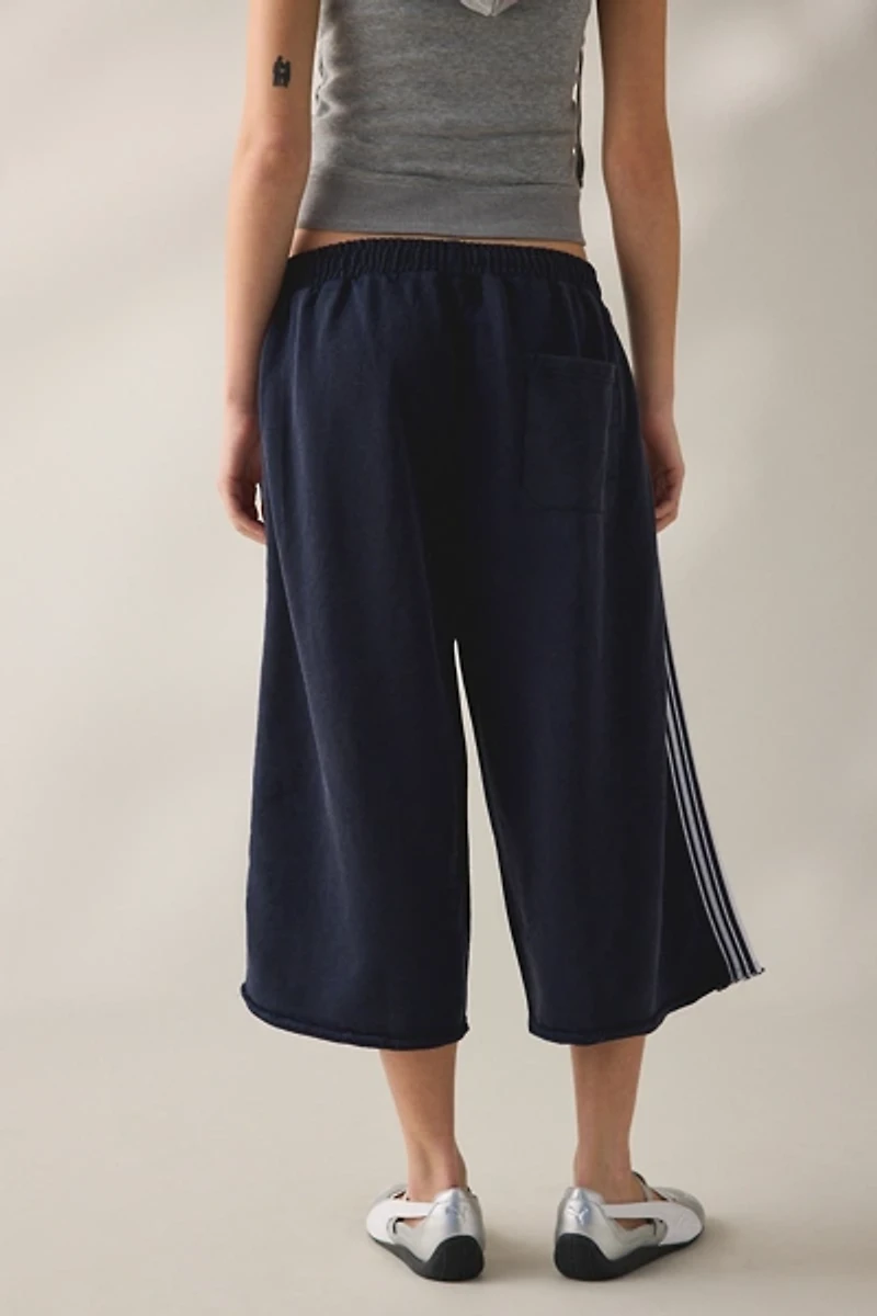 iets frans… Harri Piped Wide Leg Cropped Jogger Pants