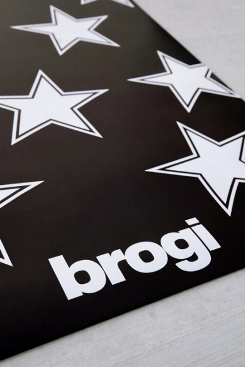 Brogi Yoga Star Print Rubber Yoga Mat