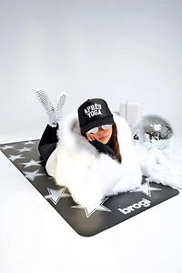 Brogi Yoga Star Print Rubber Yoga Mat