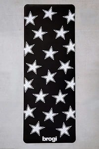 Brogi Yoga Star Print Rubber Yoga Mat
