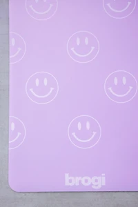 Brogi Yoga Happy Face Rubber Yoga Mat