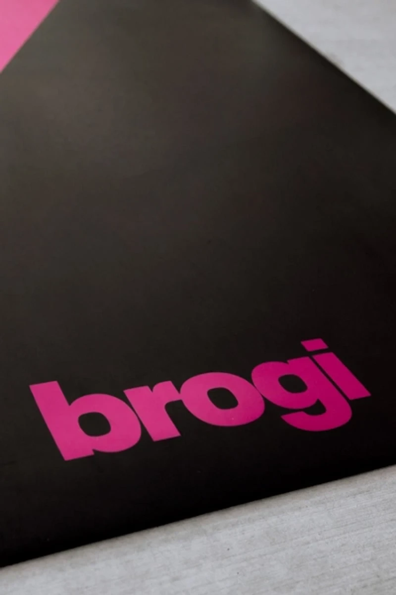 Brogi Yoga Lightning Bolt Rubber Yoga Mat