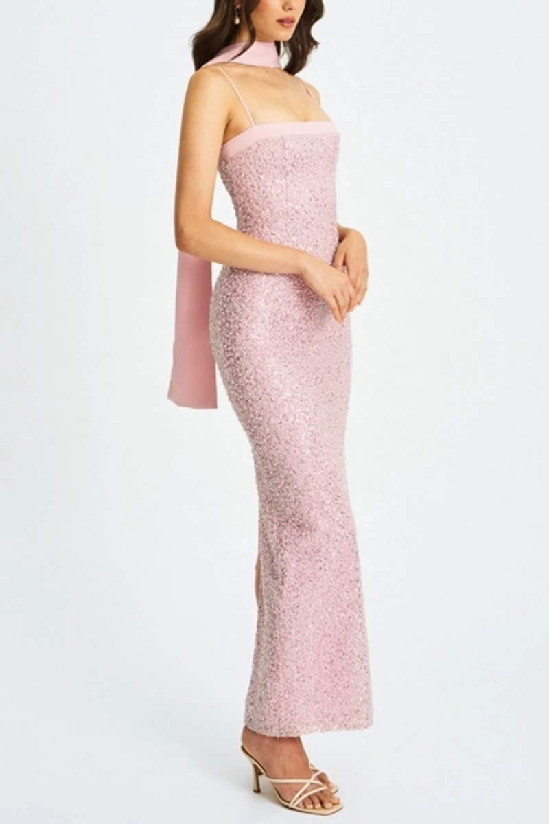 Miss Circle Raizel Crystal Beaded Dress