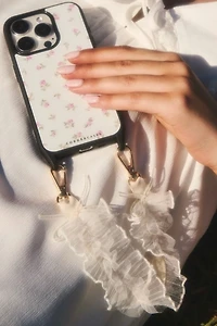 Cordée Cases Ruffle Rose iPhone Case and Wristlet Set