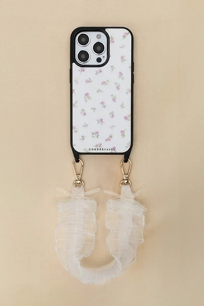Cordée Cases Ruffle Rose iPhone Case and Wristlet Set