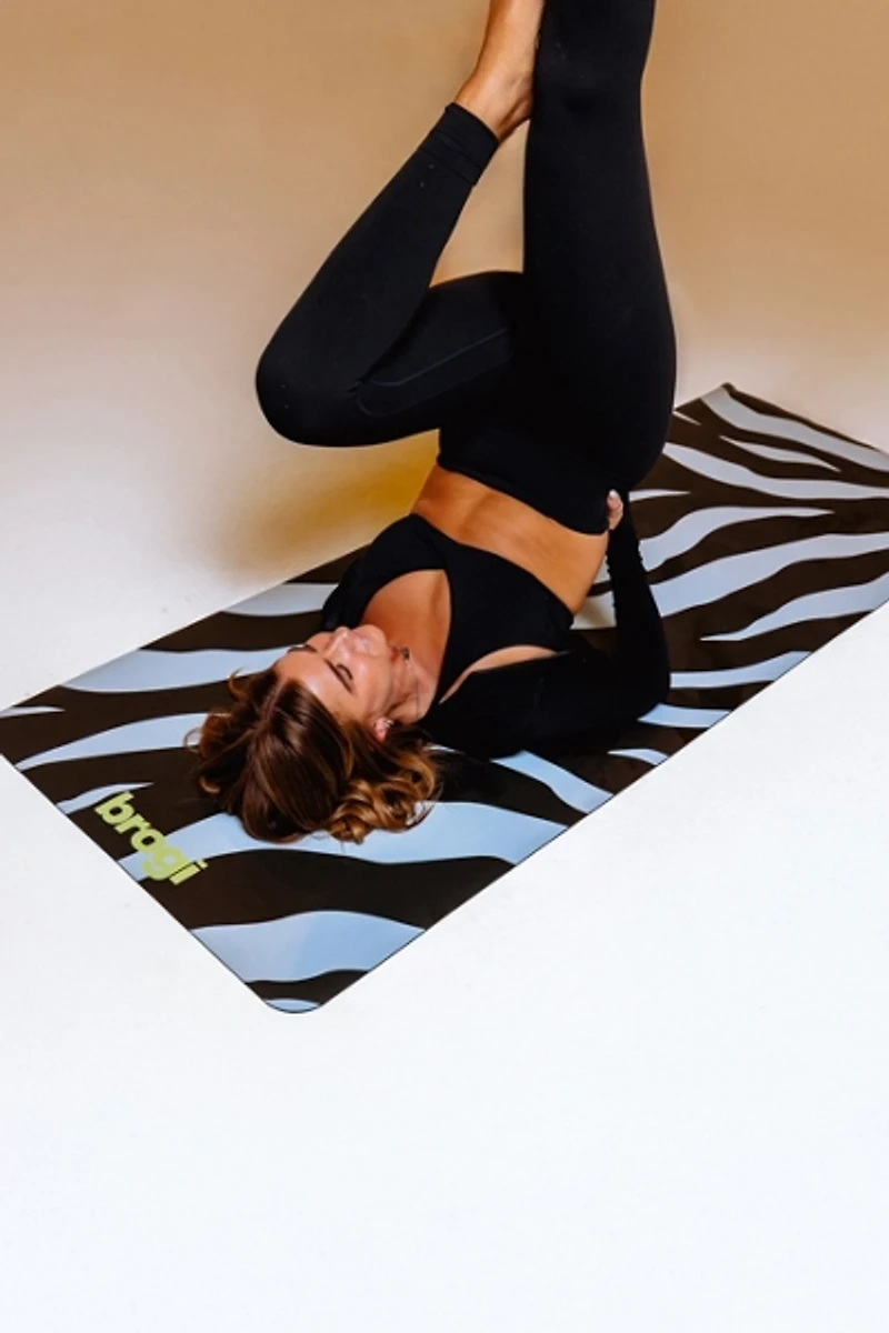 Brogi Yoga Zebra Rubber Yoga Mat