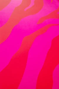 Brogi Yoga Hot Pink Zebra Rubber Yoga Mat