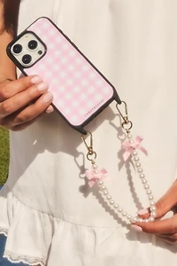 Cordée Cases Gingham Darling iPhone Case + Wristlet Set