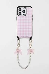 Cordée Cases Gingham Darling iPhone Case + Wristlet Set