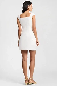 Onia Linen Utility Mini Skirt