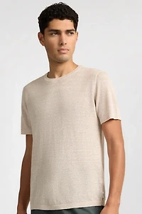 Onia Linen Knit Tee Shirt
