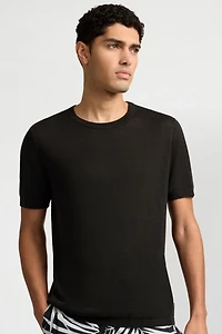 Onia Linen Knit Tee Shirt