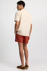 Onia Linen Pintuck Camp Shirt