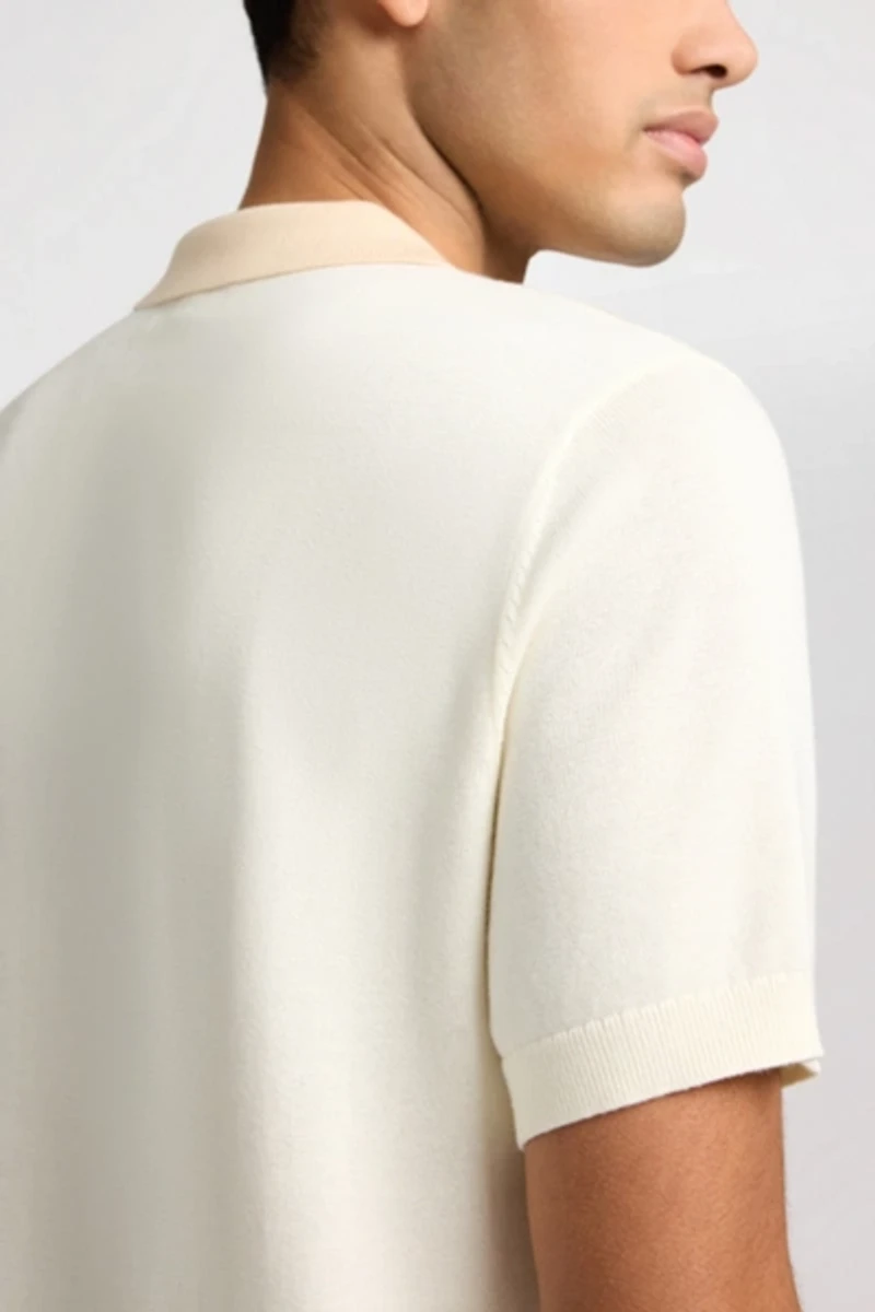 Onia Cotton Knit Short Sleeve Polo