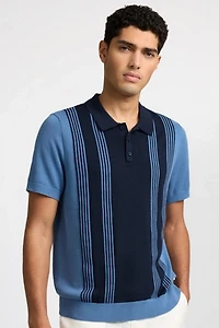 Onia Cotton Knit Short Sleeve Polo