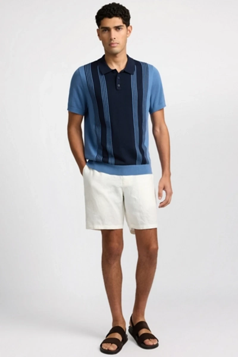 Onia Cotton Knit Short Sleeve Polo