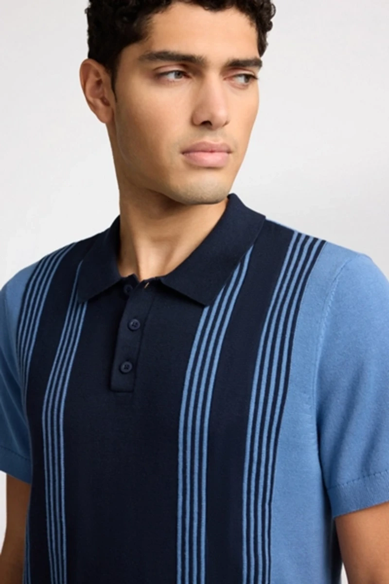 Onia Cotton Knit Short Sleeve Polo