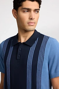 Onia Cotton Knit Short Sleeve Polo