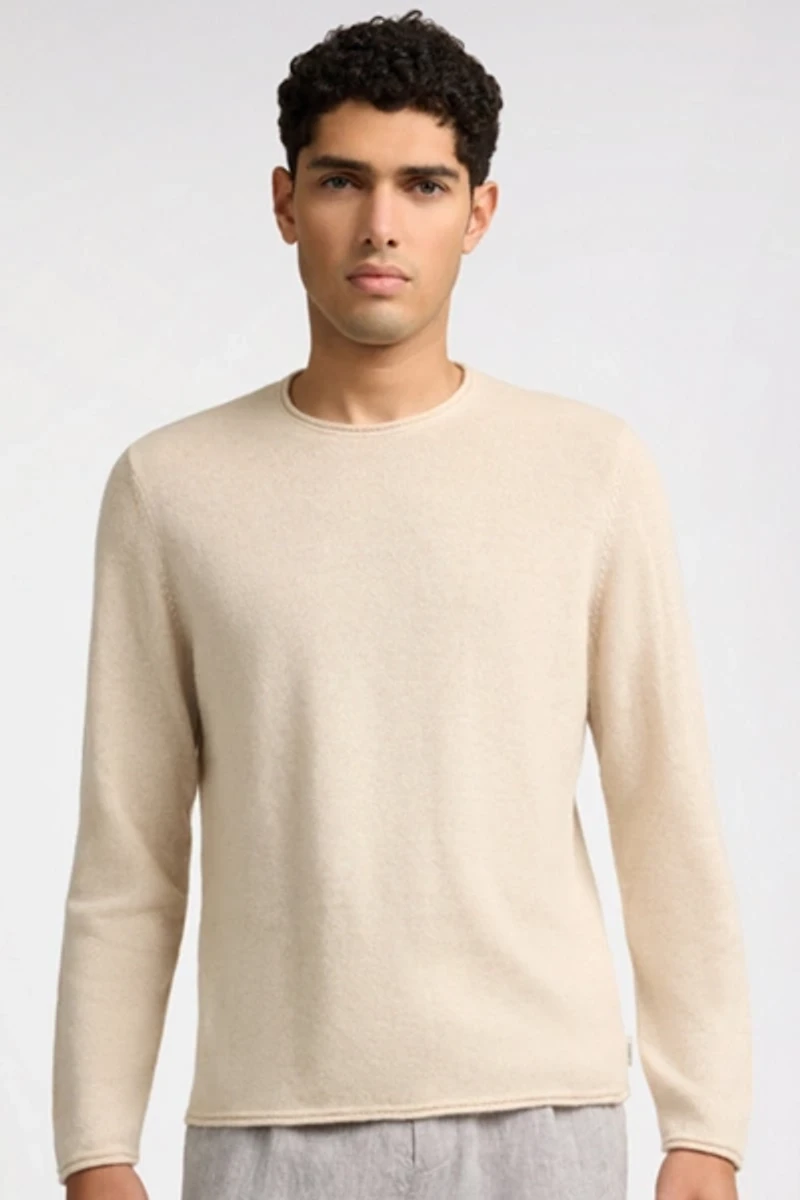 Onia Linen Cashmere Rollneck Sweater