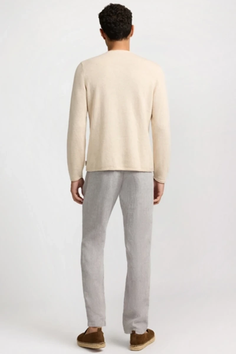 Onia Linen Cashmere Rollneck Sweater