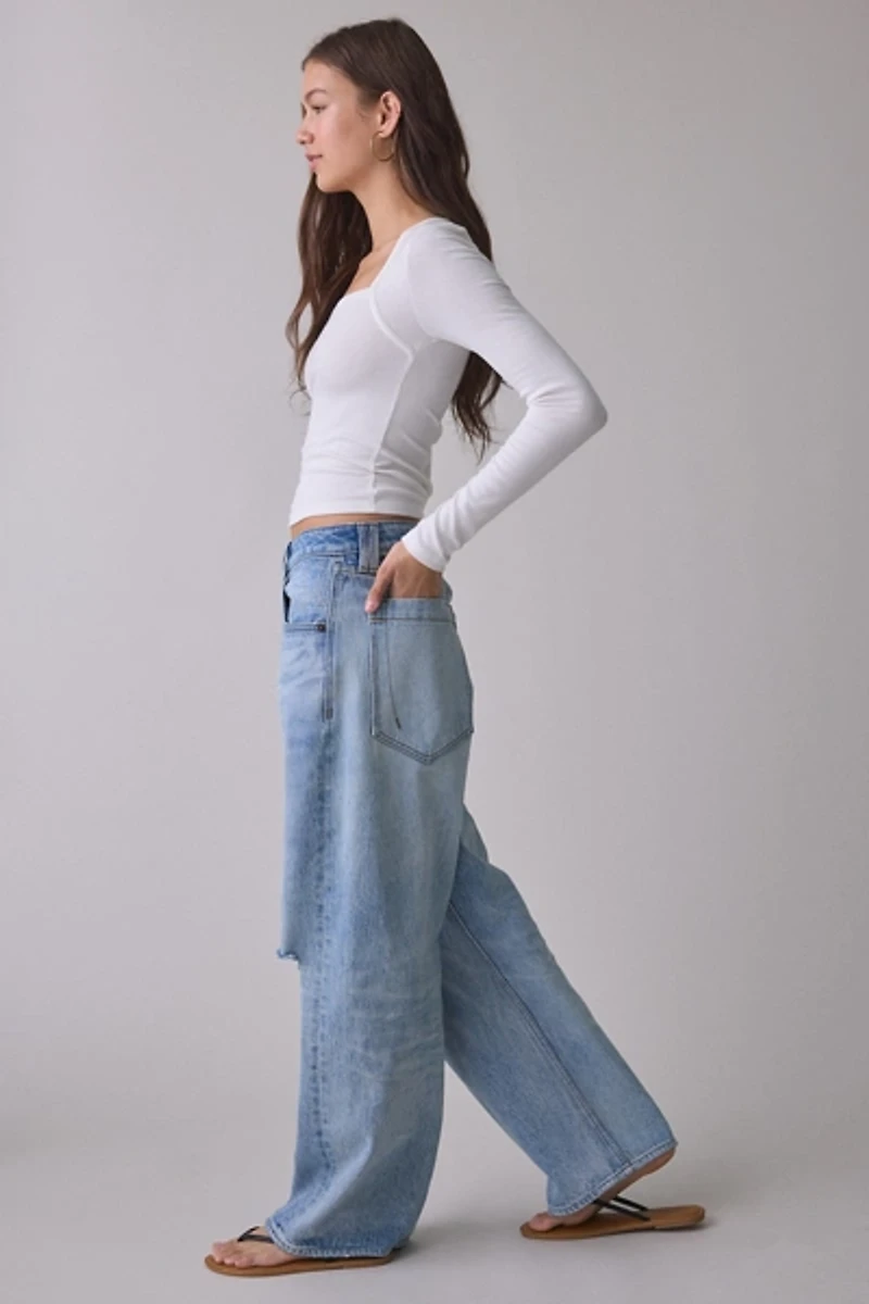 BDG Jaya Destructed Baggy Boyfriend Jeans