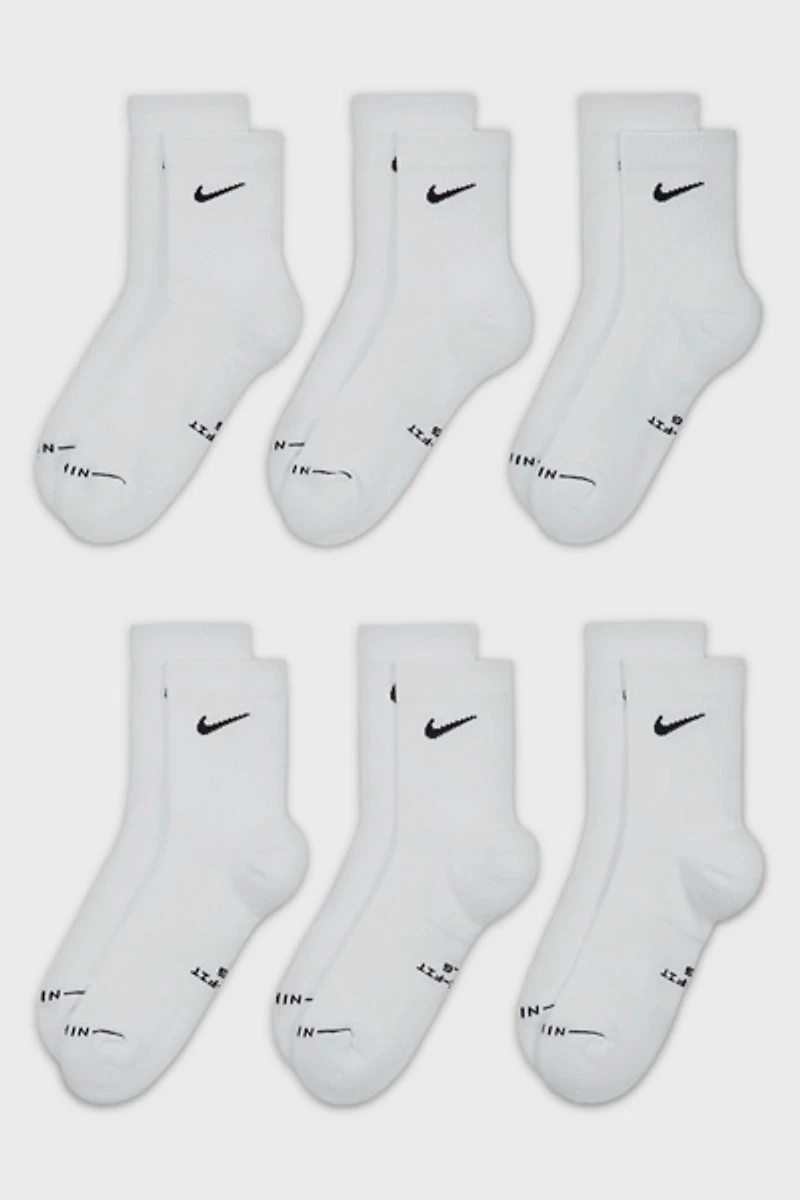 Nike Elevated Micro Crew Socks 6-Pack