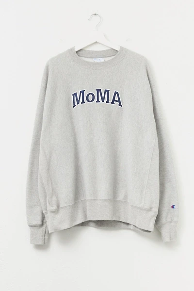 Vintage Y2K MOMA Champion Embroidered Reverse Weave Sweatshirt