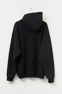 Vintage Y2K Russell Athletic Black Zipper Hoodie Sweatshirt