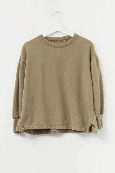 Vintage 1960s Distressed Cotton Crewneck Sweatshirt