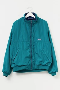 Vintage 1990s Patagonia Fleece Lined Nylon Shell Jacket Made in USA