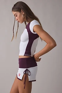 Out From Under Free Kick Side-Tie Mini Skort