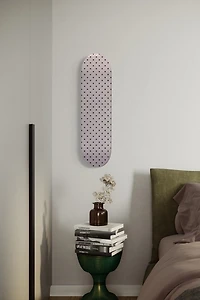 Manic Cherry Pretty in Pink Skateboard Wall Art