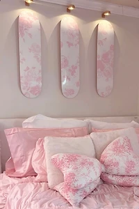 Manic Cherry Rose Garden Skateboard Wall Art